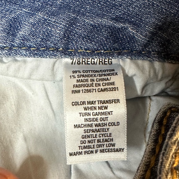 Aeropostale Hailey Skinny Flare Jeans Size 7/8 Regular - Picture 6 of 6